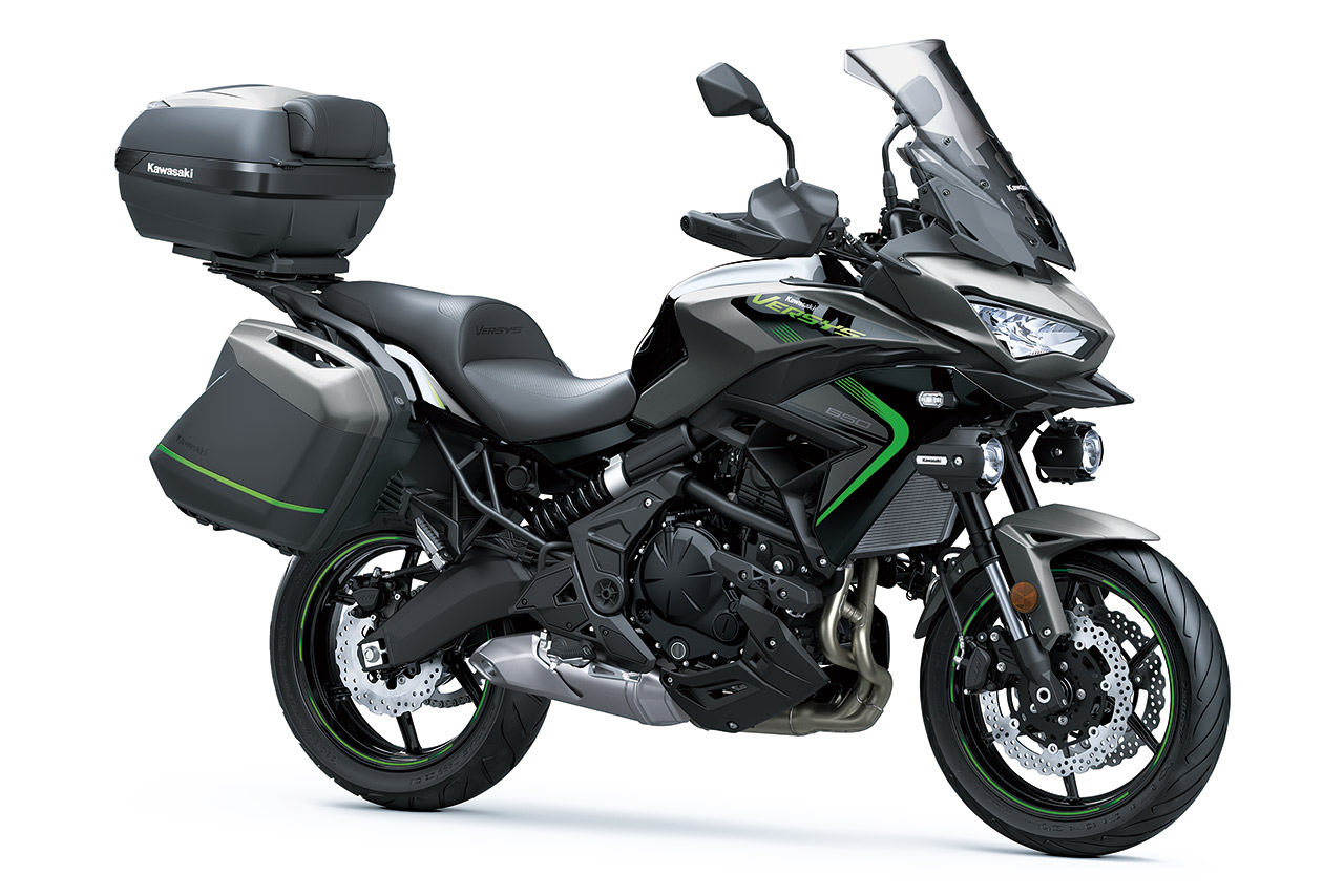 カワサキ『VERSYS 650』のカラー＆グラフィックを変更した最新モデルを10月1日から発売