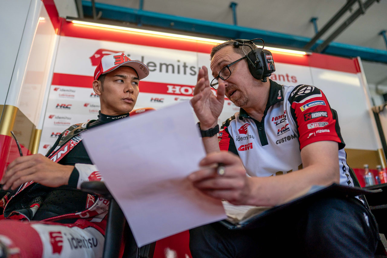 中上貴晶、修正施すも初日は苦戦「コーナーへの進入が一番の問題」／第13戦サンマリノGP 初日