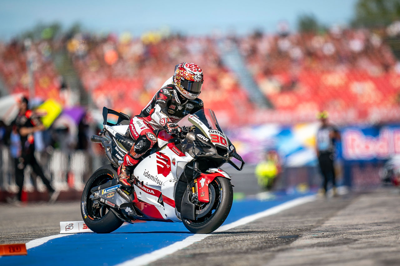 中上貴晶、修正施すも初日は苦戦「コーナーへの進入が一番の問題」／第13戦サンマリノGP 初日