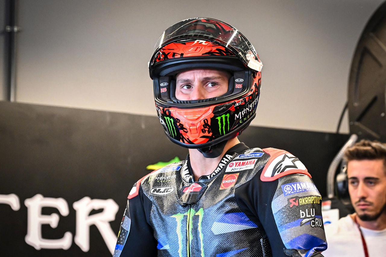 新シャシー導入のヤマハ、クアルタラロが予選Q2進出「もう少しグリップを上げたい」／第13戦サンマリノGP