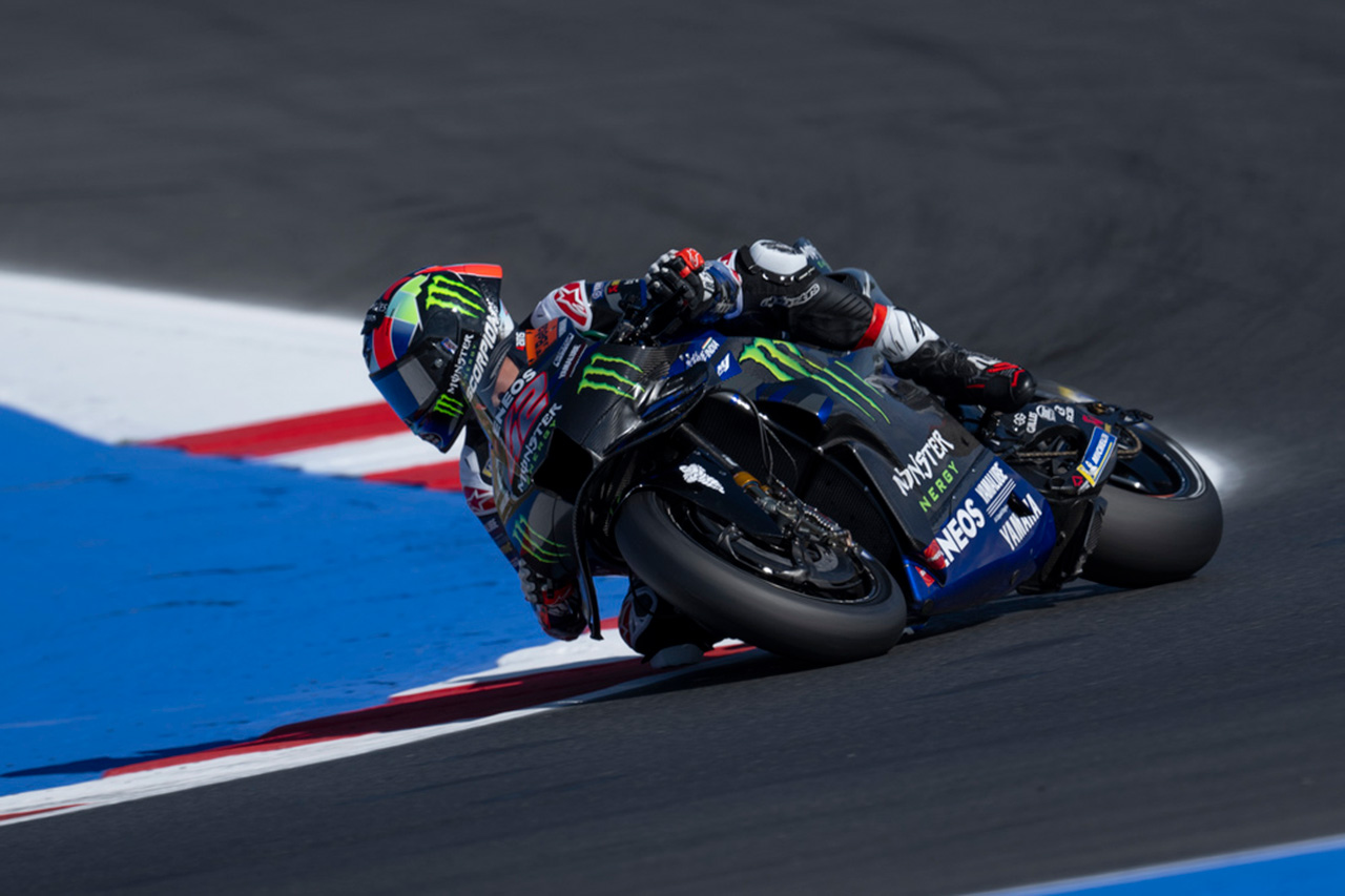 新シャシー導入のヤマハ、クアルタラロが予選Q2進出「もう少しグリップを上げたい」／第13戦サンマリノGP
