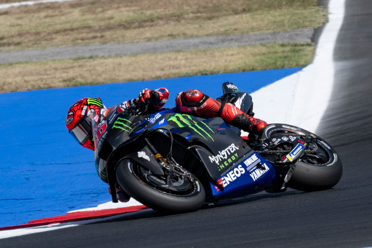ヤマハ、スプリント連続入賞のクアルタラロ「リヤのトラクションが足りない」／第13戦サンマリノGP