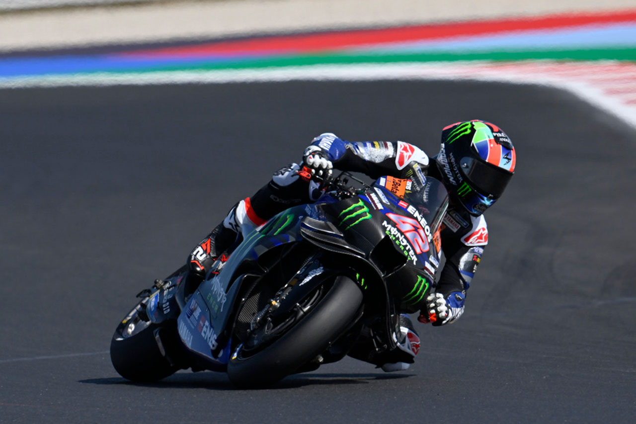 ヤマハ、スプリント連続入賞のクアルタラロ「リヤのトラクションが足りない」／第13戦サンマリノGP