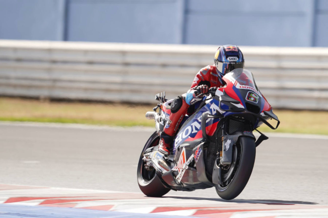 ホンダ、路面変化に翻弄されたマリーニ「暑くなるとグリップが低下」／第13戦サンマリノGP