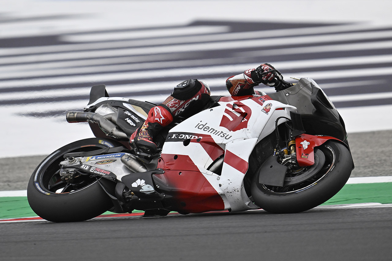 中上貴晶、作戦も功奏しポイント獲得も「フィーリングが変わらず、かなり苦労した」／第13戦サンマリノGP