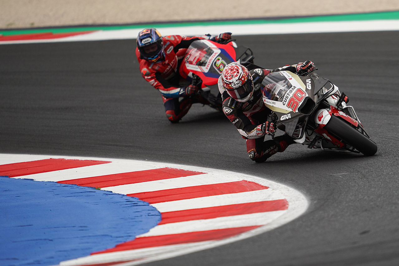 ホンダ、難しい天候を読み切り3台揃って入賞「戦略的な決断が実を結んだ」／第13戦サンマリノGP