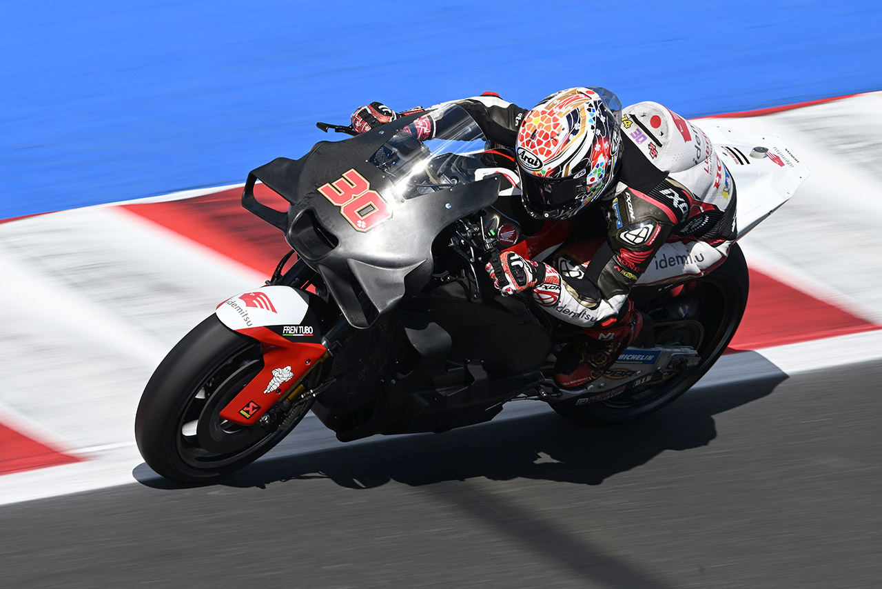 中上貴晶、新アイテムとタイヤを試用「新型エアロパッケージも気に入っている」と好印象／ミサノ公式テスト