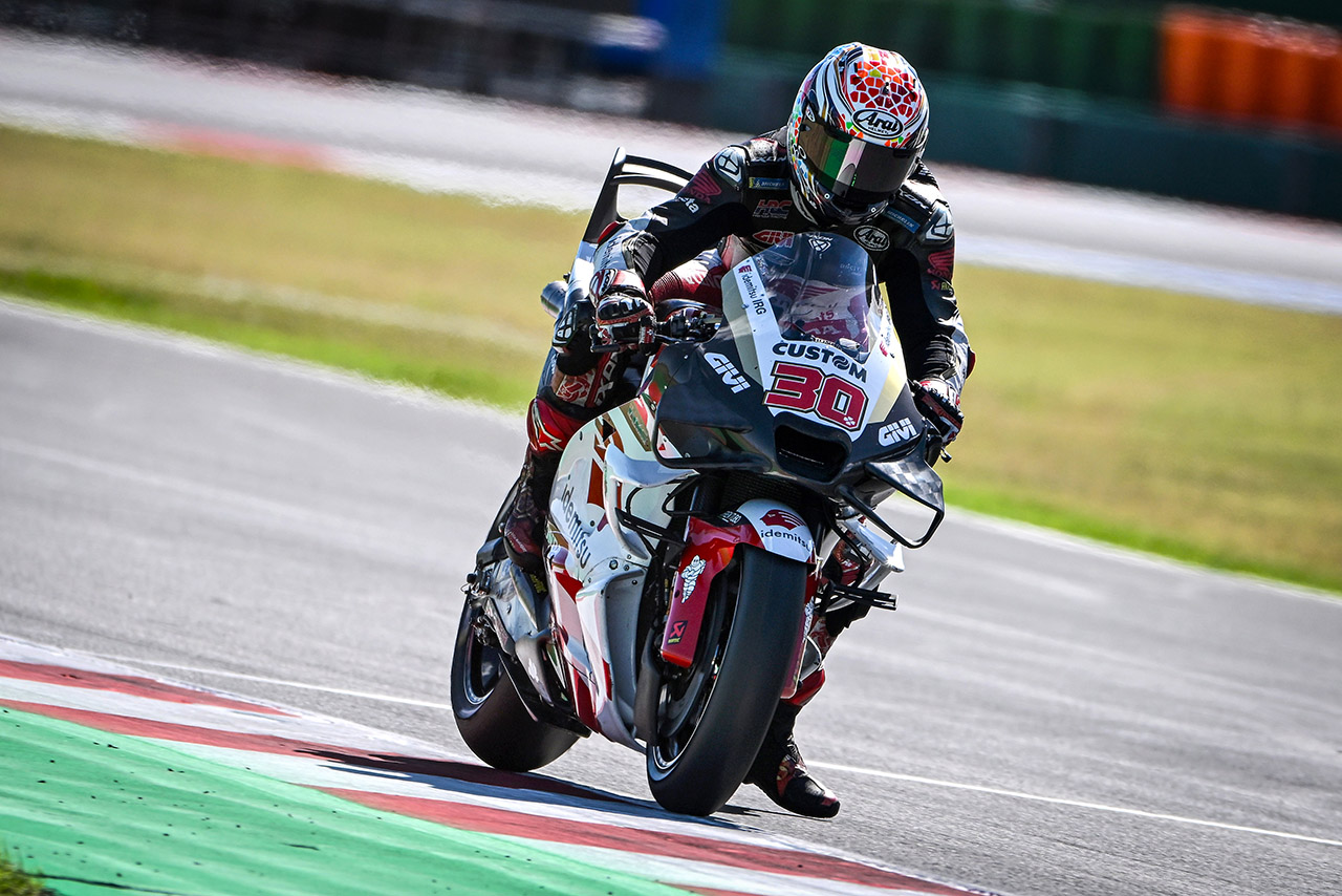 中上貴晶、新アイテムとタイヤを試用「新型エアロパッケージも気に入っている」と好印象／ミサノ公式テスト