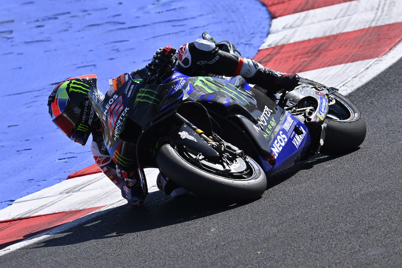 ヤマハ、2025年型ベースエンジンに「いい方向性を見つけた」と期待寄せるクアルタラロ／ミサノ公式テスト