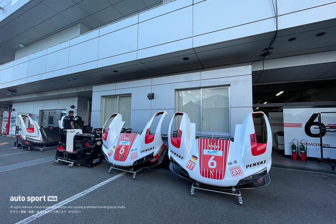 【2024WEC富士設営日の様子】