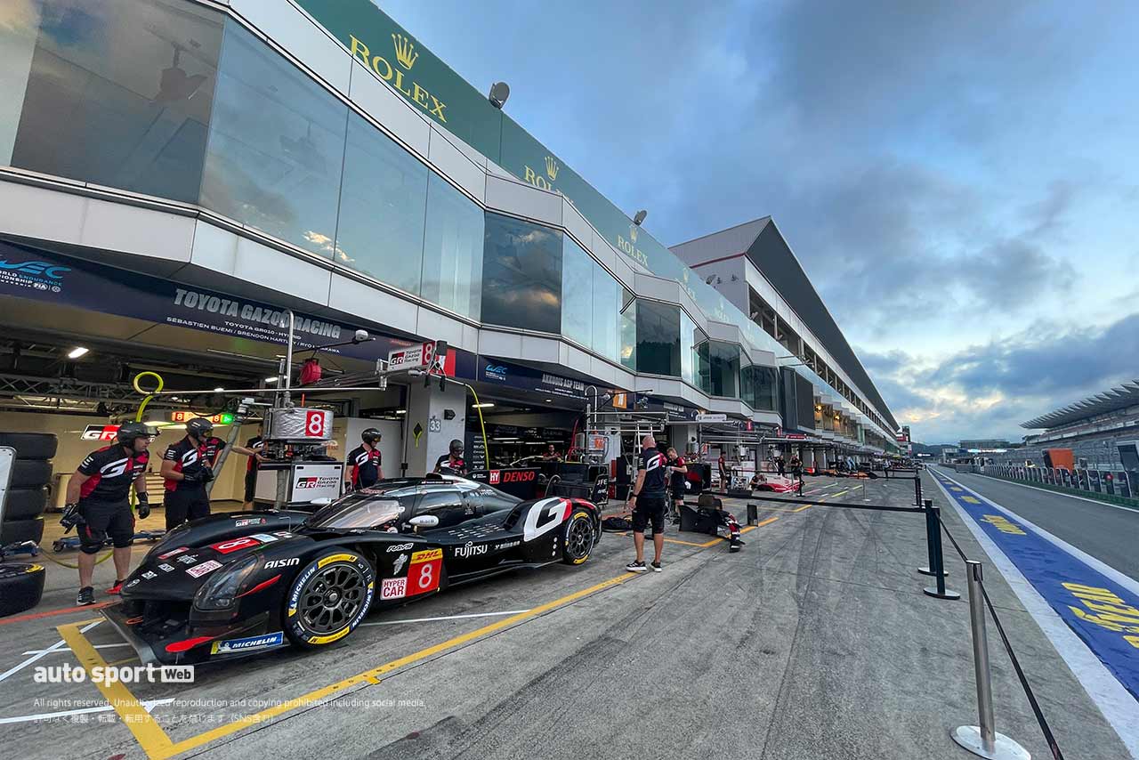 【2024WEC富士設営日の様子】