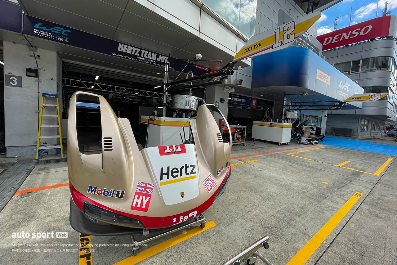 【2024WEC富士設営日の様子】