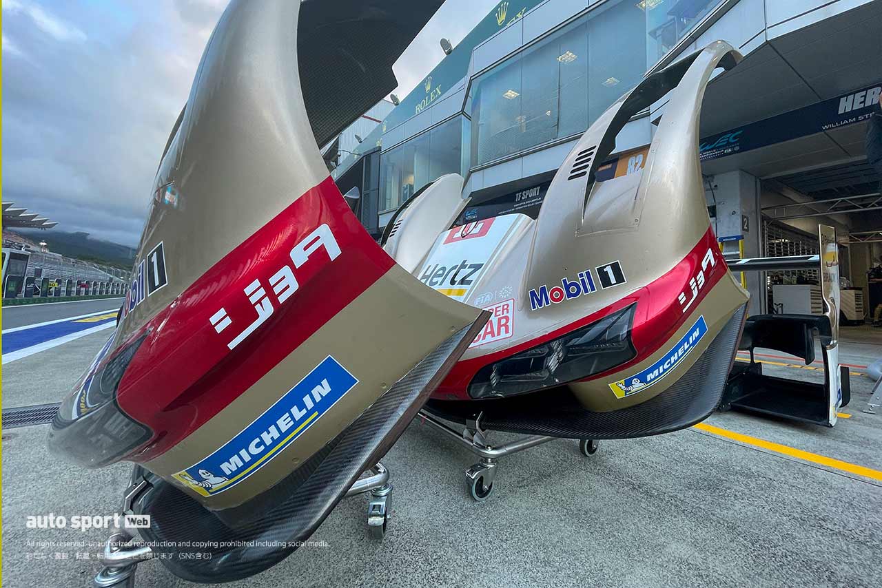 【2024WEC富士設営日の様子】