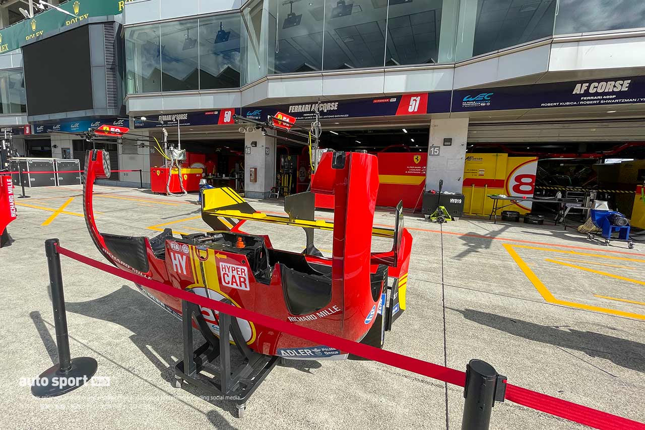 【2024WEC富士設営日の様子】