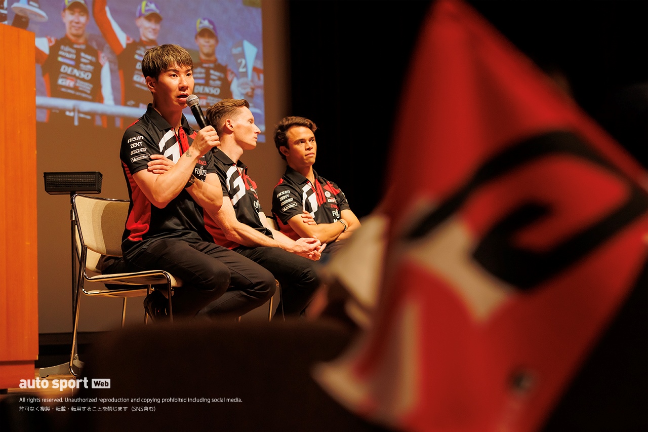 可夢偉の苦手コースは“レインボーロード”？トヨタのWEC選手が裾野市でイベント。トークショーやサイン会で交流