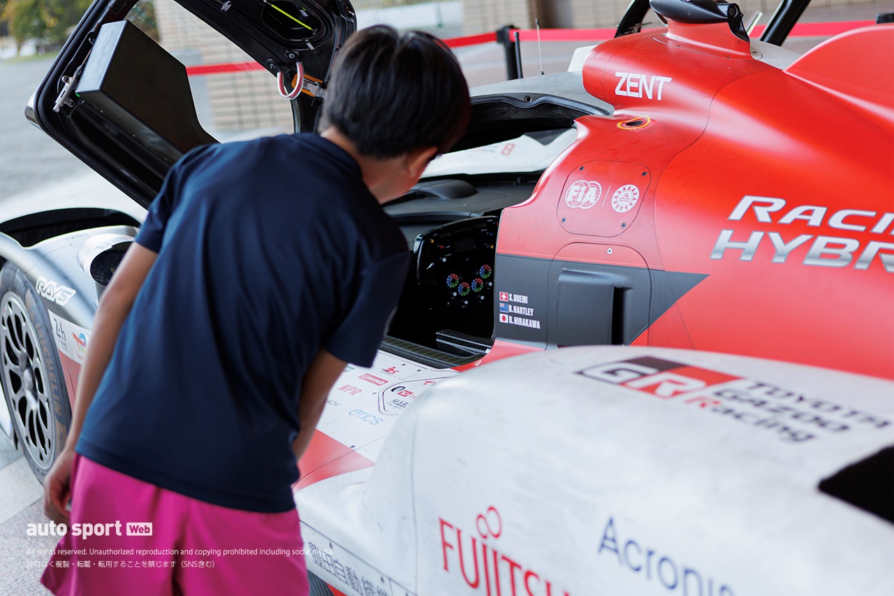 可夢偉の苦手コースは“レインボーロード”？トヨタのWEC選手が裾野市でイベント。トークショーやサイン会で交流