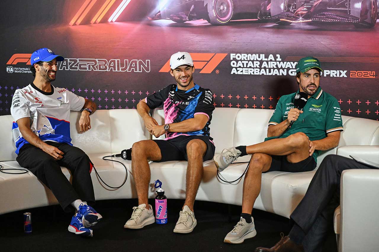 2024年F1第17戦アゼルバイジャンGP FIA会見