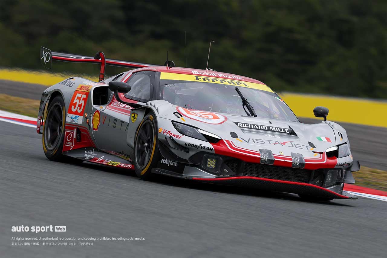 55号車フェラーリ296 LMGT3（ビスタAFコルセ）