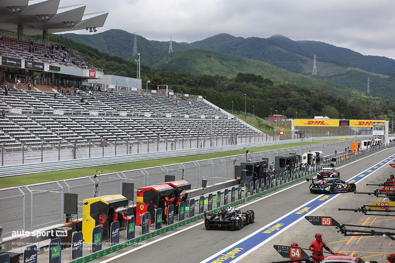 WEC富士開幕！　最速は6号車ポルシェ、トヨタ平川亮がコンマ01秒差で続く。LMGT3は上位2台が同タイム／FP1