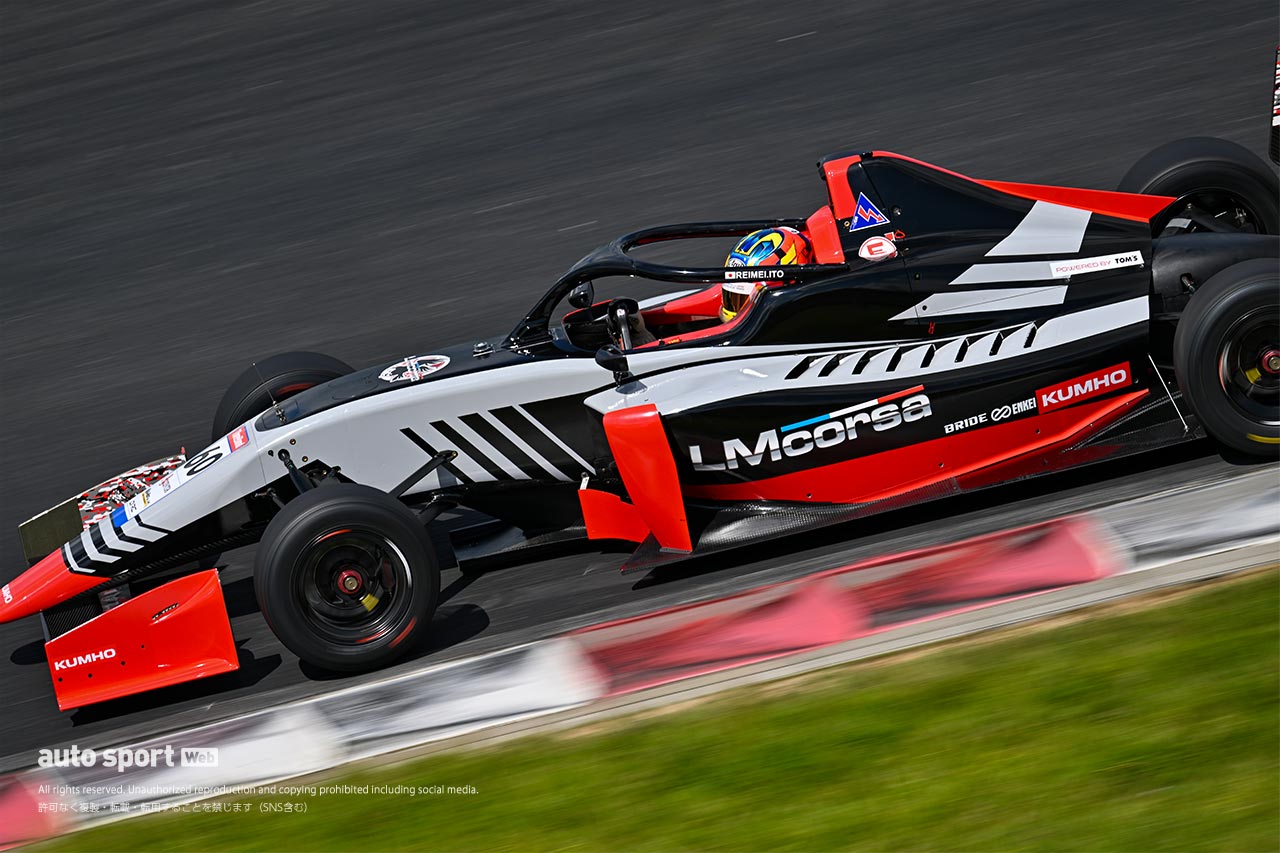 スーパーフォーミュラ・ライツ岡山大会から参戦の伊東黎明「来年に繋がる成績を残したい」