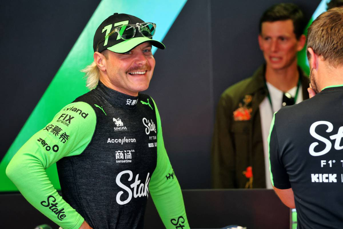 2024年F1第16戦イタリアGP　バルテリ・ボッタス（キック・ザウバー）