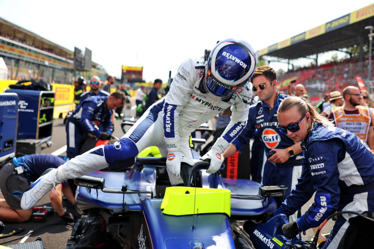 2024年F1第16戦イタリアGP　フランコ・コラピント（ウイリアムズ）