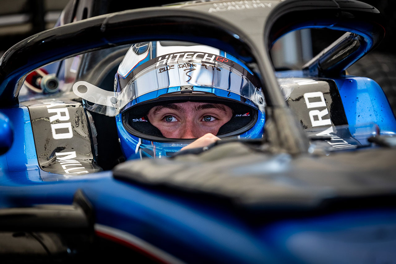 2024年FIA F2第12戦バクー ルーク・ブラウニング（ARTグランプリ／ウイリアムズ育成）