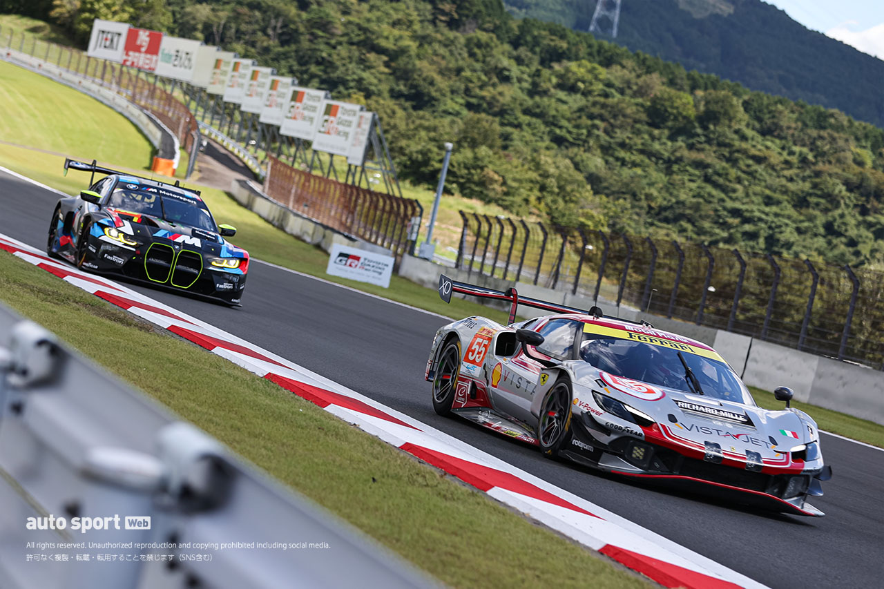 55号車フェラーリ296 LMGT3（ビスタAFコルセ）