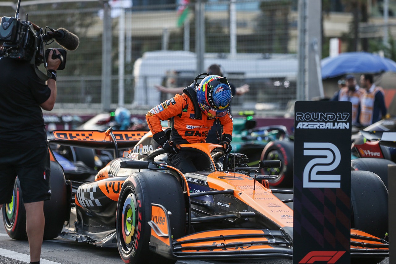 オスカー・ピアストリ（マクラーレン）が予選2番手