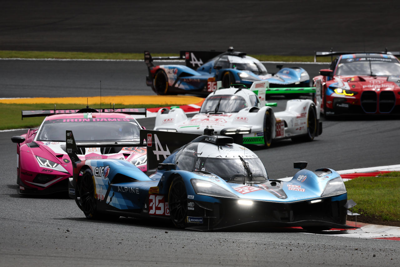 アルピーヌのミック・シューマッハー、F2時代以来の表彰台に歓喜「とても楽しかった」／WEC富士