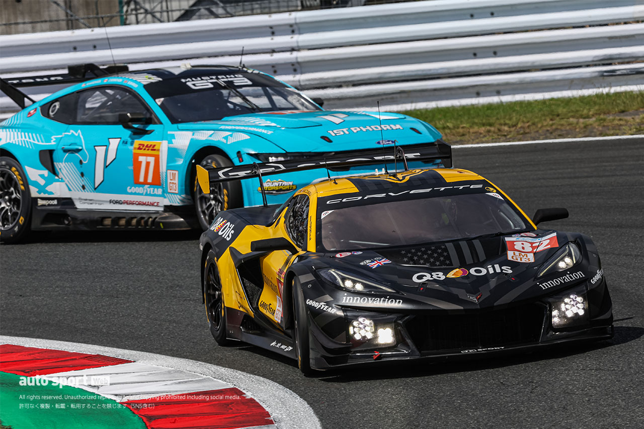 82号車シボレー・コルベットZ06 LMGT3.R（TFスポーツ）