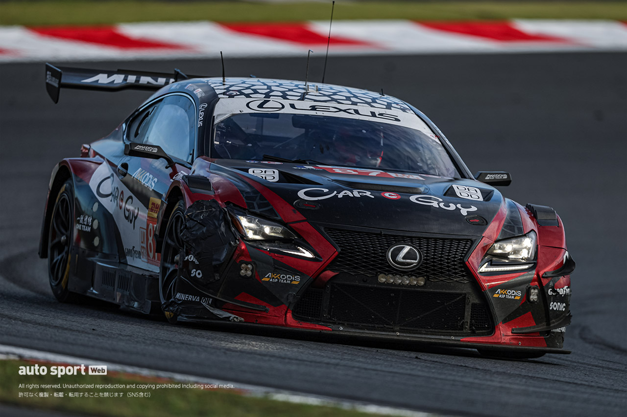 87号車レクサスRC F LMGT3（アコーディスASPチーム）