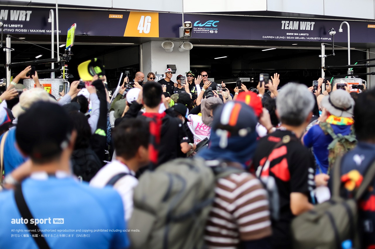 オーバーテイク連発、富士初見参のバレンティーノ・ロッシが表彰台獲得「とてもハッピー！ 皆が素晴らしい仕事をした」