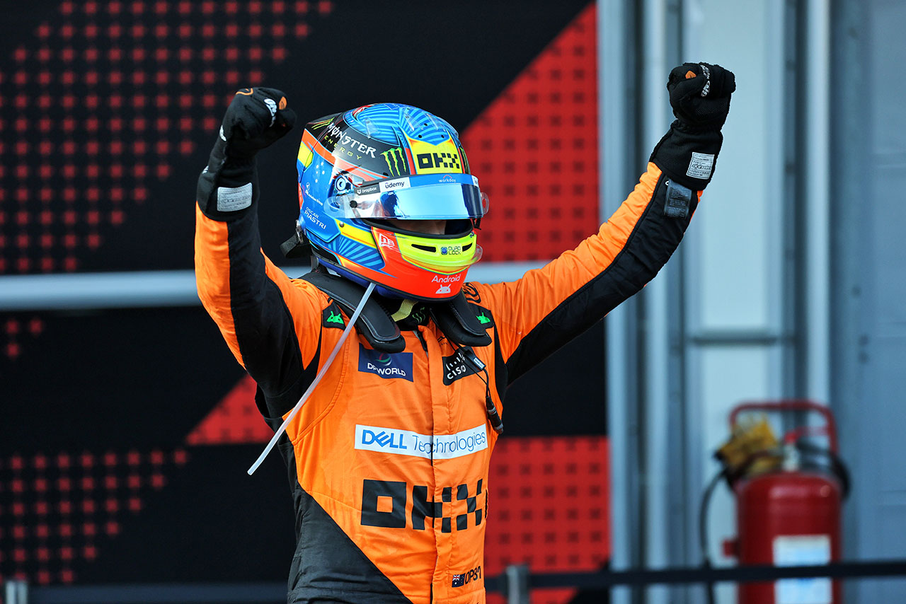 2024年F1第17戦アゼルバイジャンGP　オスカー・ピアストリ（マクラーレン）