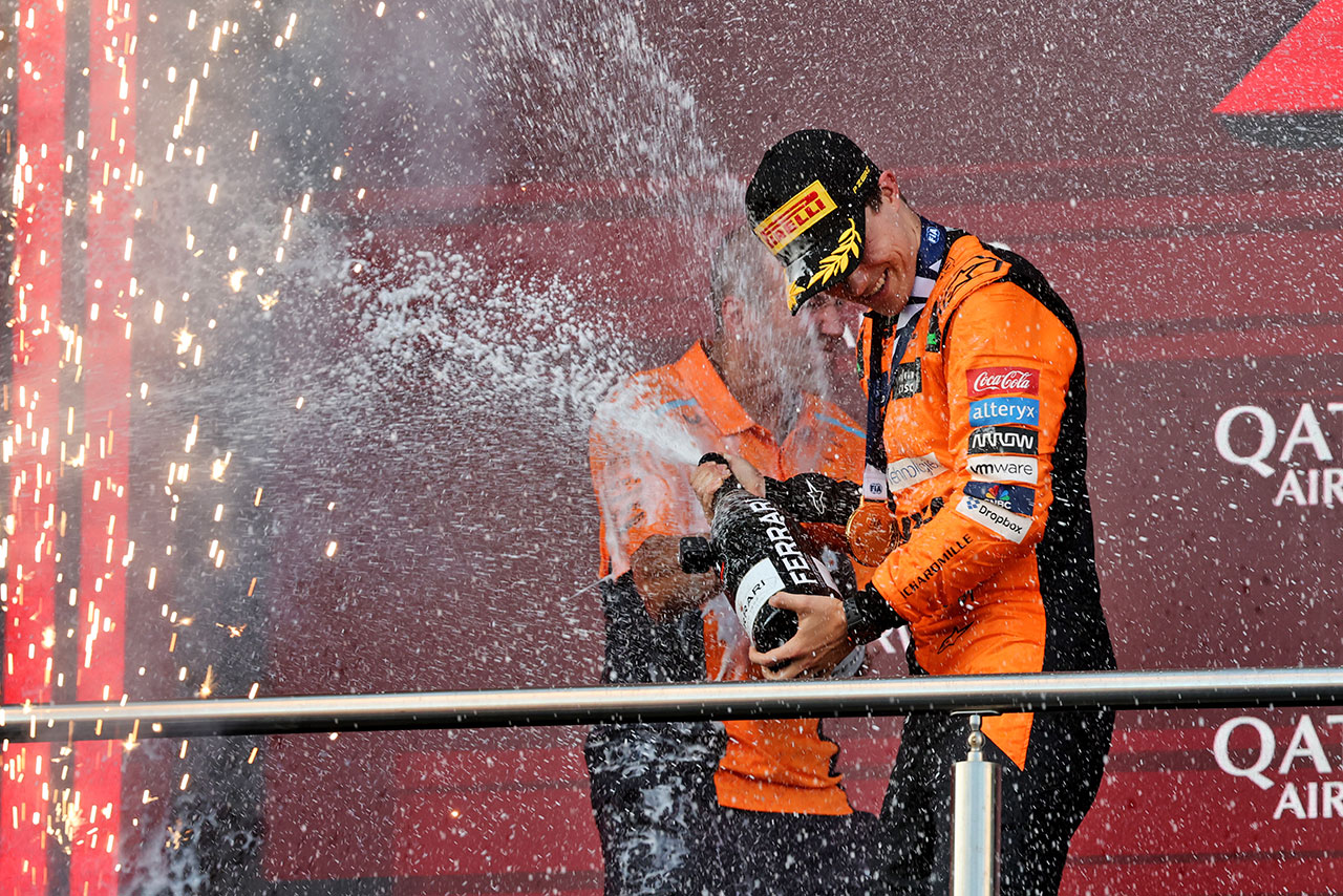 2024年F1第17戦アゼルバイジャンGP　オスカー・ピアストリ（マクラーレン）