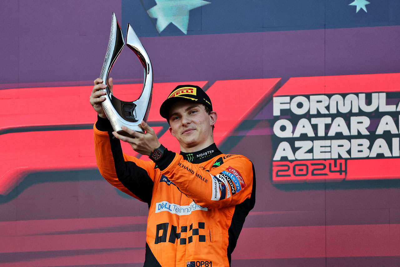 2024年F1第17戦アゼルバイジャンGP　オスカー・ピアストリ（マクラーレン）