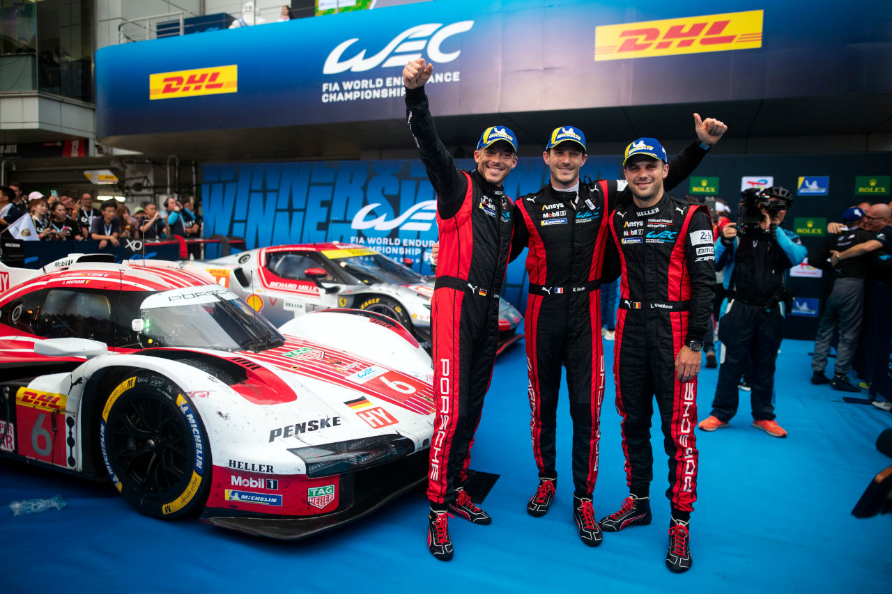 トヨタを「コーナーに追い詰め」リスクを負わせたポルシェ。ロッテラー組6号車がWEC富士を制し、復帰2年目での王座奪還に視界良好