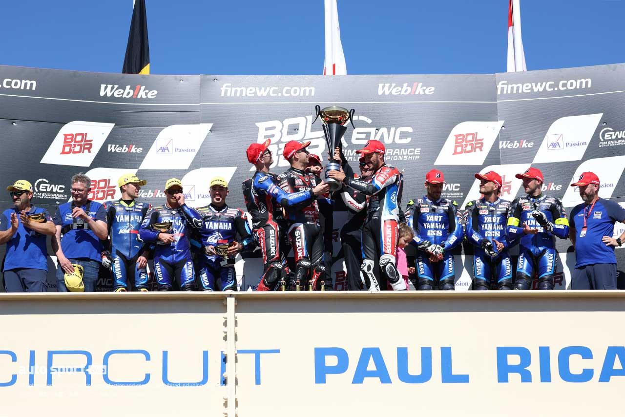 ヨシムラSERT Motul、荒れたレースを制し3年ぶり王座奪還。YARTヤマハはトラブル抱えるも3位／2024EWC第4戦ボルドール24時間