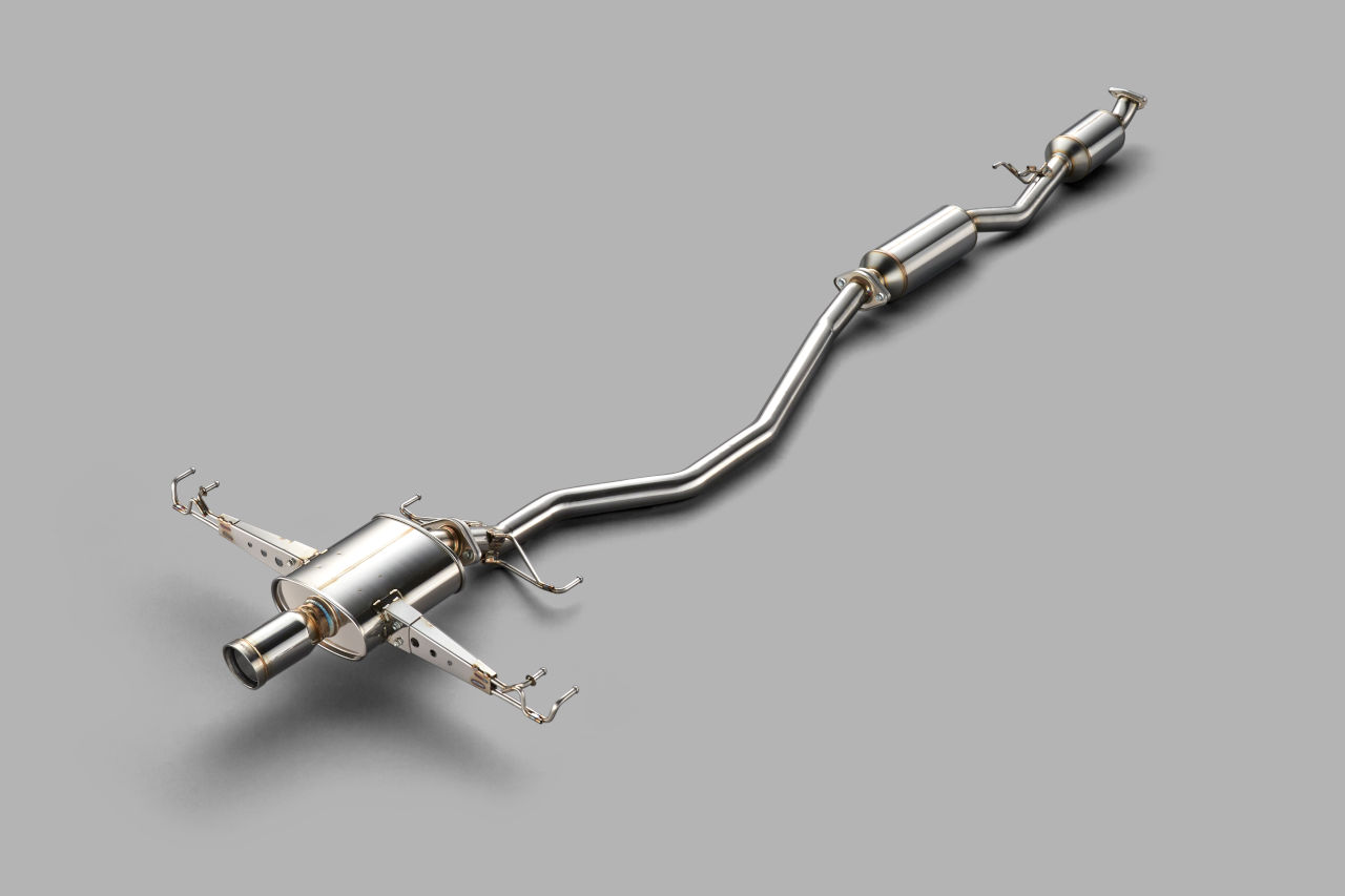 無限、センター1本出しを採用した『ホンダ・シビック・タイプR』用スポーツエキゾーストシステムを発売