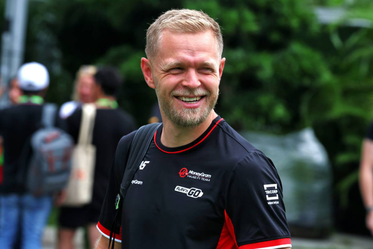 2024年F1第18戦シンガポールGP　ケビン・マグヌッセン（ハース）