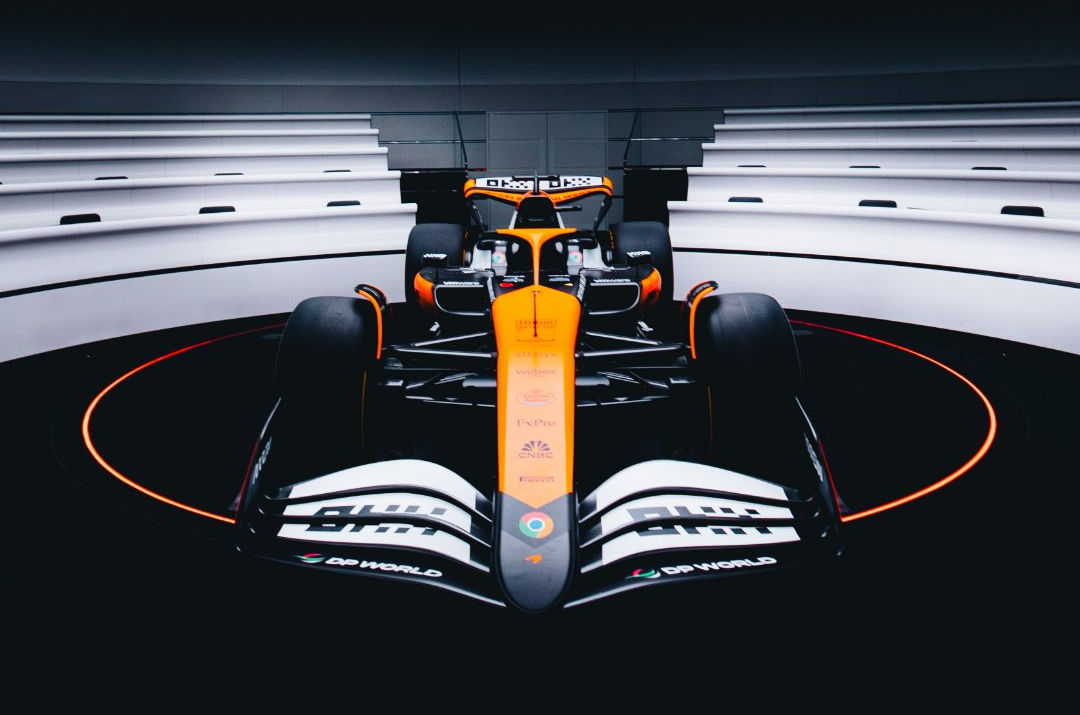 スペシャルカラーリングが施されたマクラーレンMCL38