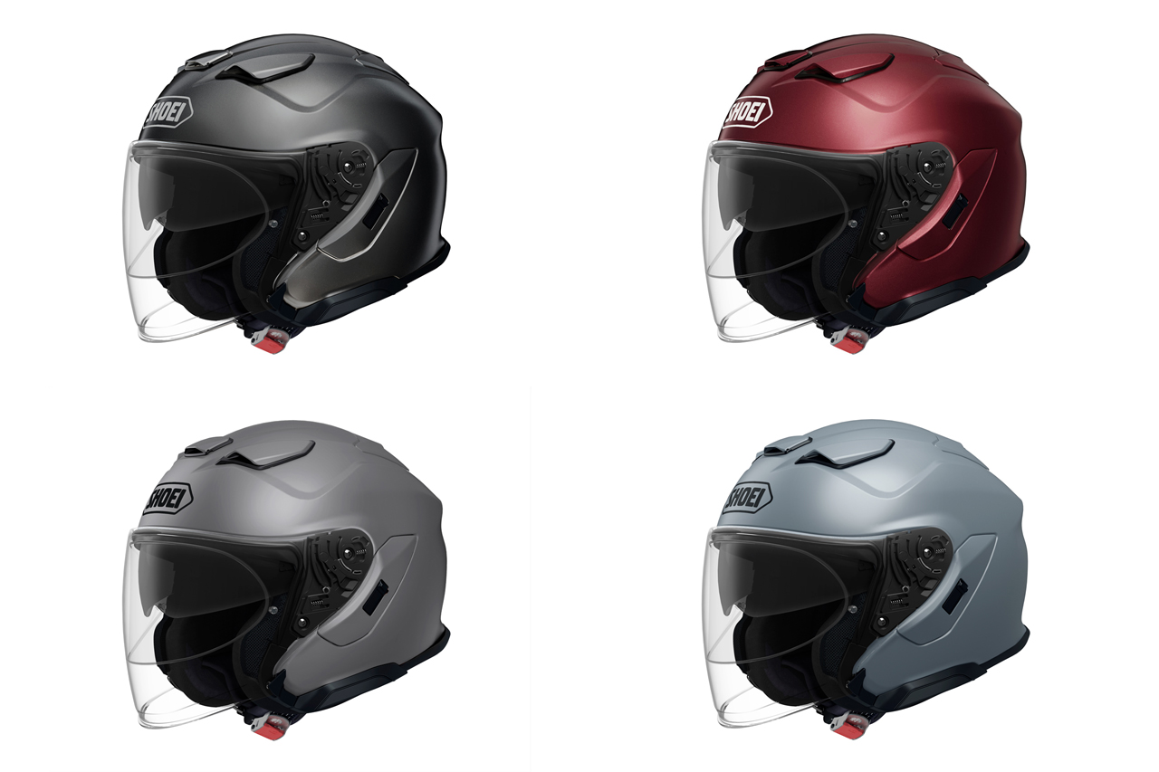 ショウエイ、ジェットヘルメット『J-Cruise 3』に新色“チョークグレー”が追加