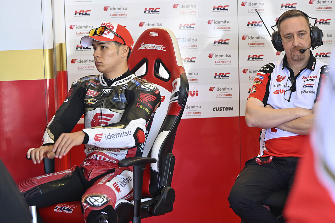 中上貴晶、テストでの好感触を実感できず「もう一度新アイテムを試す」／第14戦エミリア・ロマーニャGP 初日