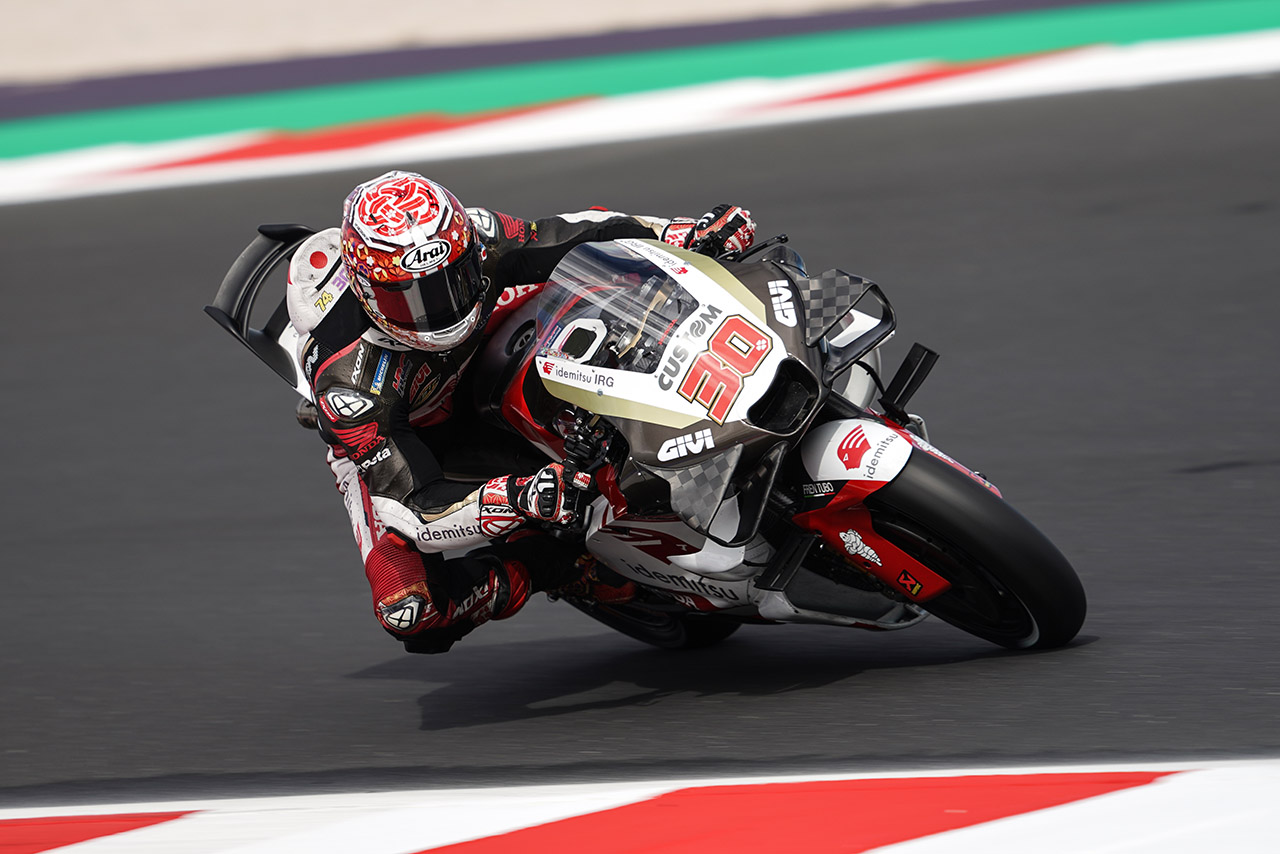 中上貴晶、テストでの好感触を実感できず「もう一度新アイテムを試す」／第14戦エミリア・ロマーニャGP 初日
