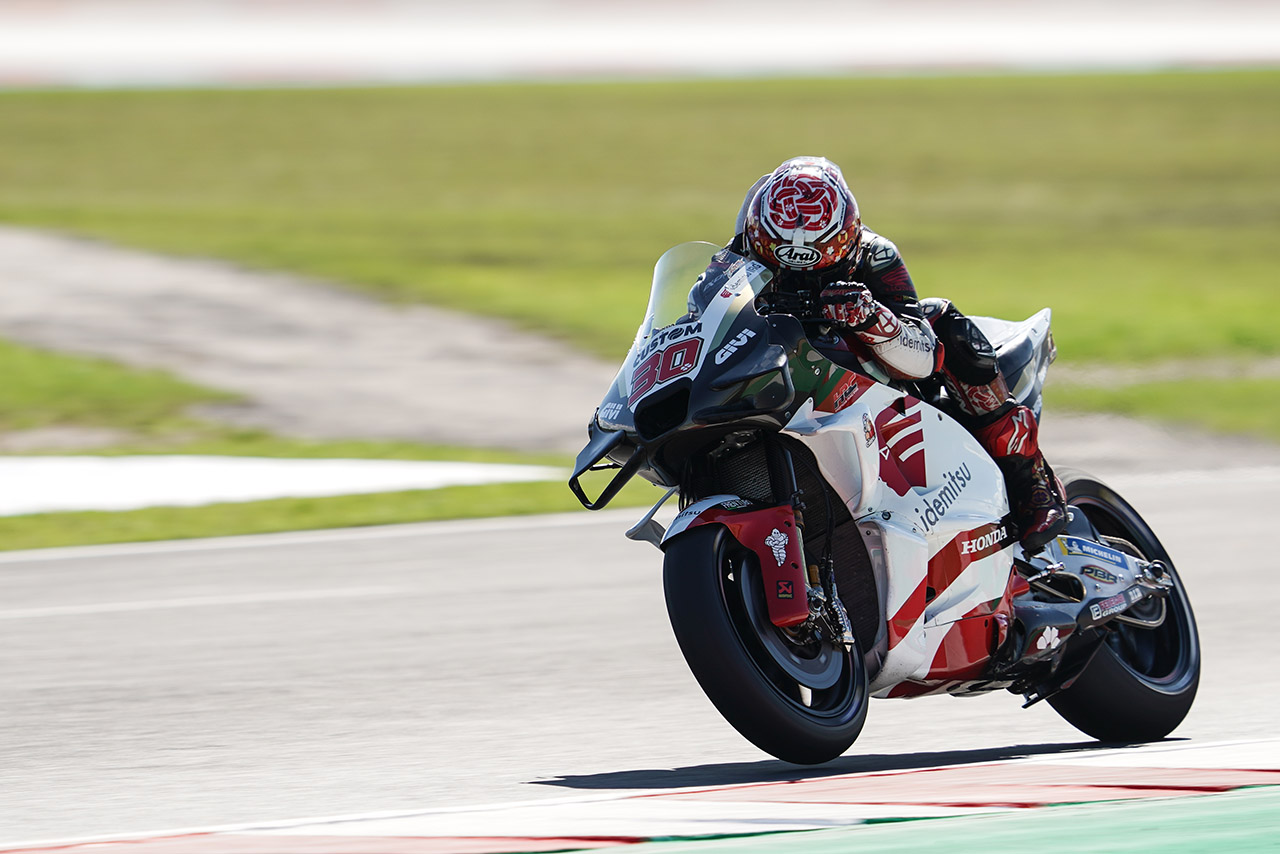 中上貴晶、テストでの好感触を実感できず「もう一度新アイテムを試す」／第14戦エミリア・ロマーニャGP 初日