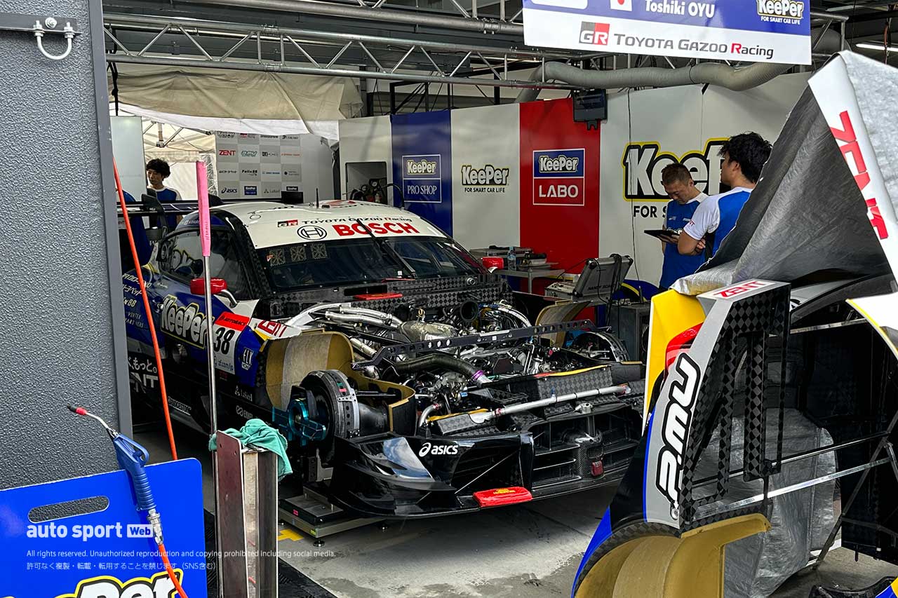 スーパーGT第6戦SUGO 搬入日