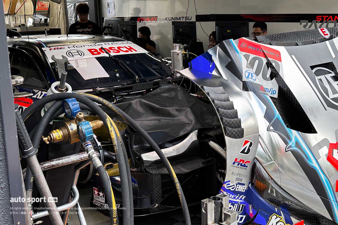 スーパーGT第6戦SUGO 搬入日