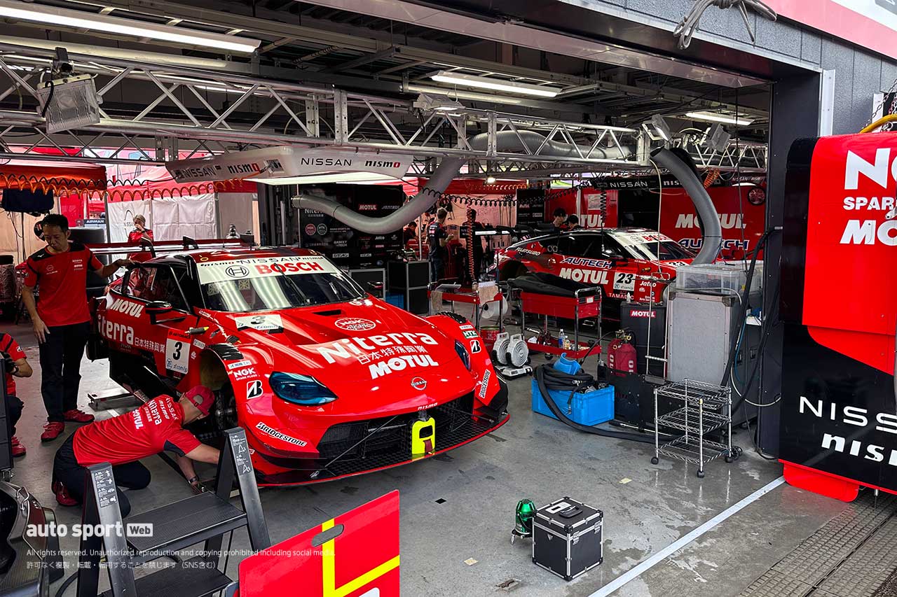 スーパーGT第6戦SUGO 搬入日