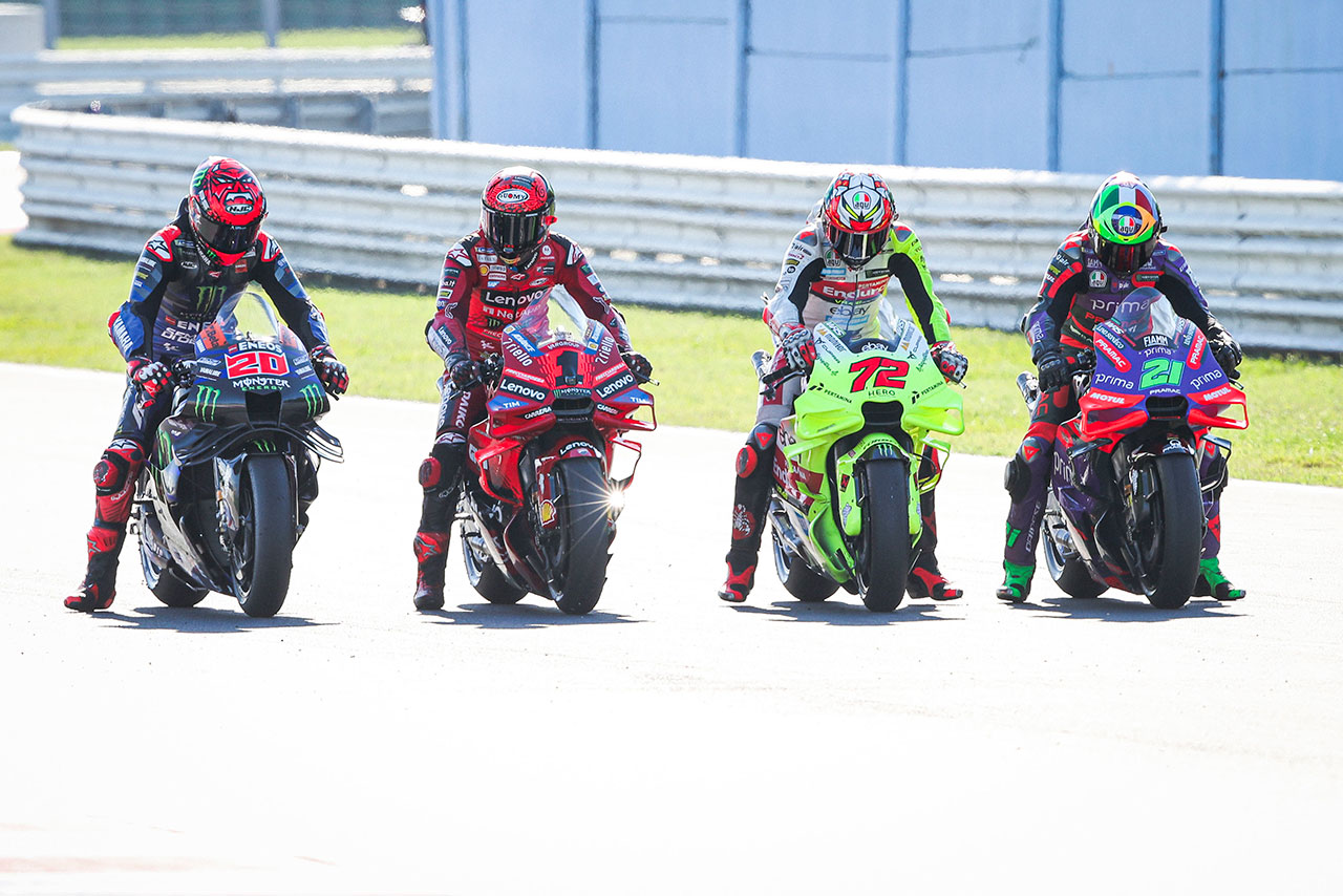 【タイム結果】2024MotoGP第14戦エミリア・ロマーニャGP フリー走行2回目