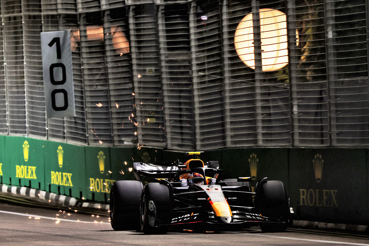 2024年F1第18戦シンガポールGP　セルジオ・ペレス（レッドブル）